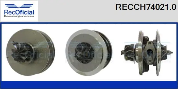 Groupe carter, turbocompresseur RECOFICIAL RECCH74021.0
