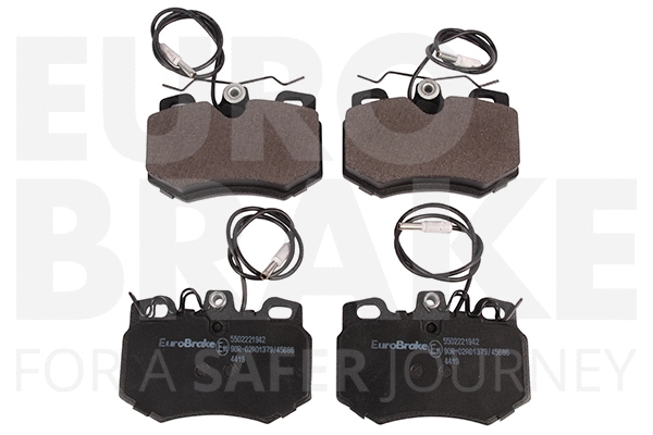 Kit de plaquettes de frein, frein à disque EUROBRAKE 5502221942