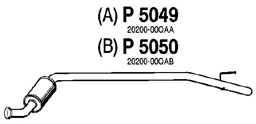 Silencieux central VEGAZ GmbH RS-387