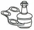Rotule de suspension FRAP F3476