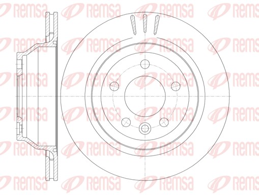 Disque de frein REMSA 61160.10