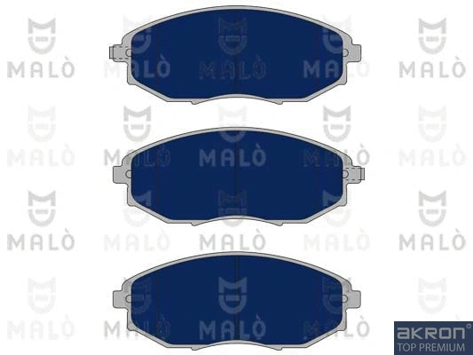 Kit de plaquettes de frein, frein à disque AKRON-MALÒ 1051047