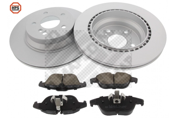 Kit de freins, frein à disques MAPCO 47816HPS