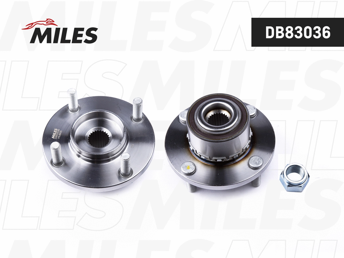 Kit de roulements de roue MILES DB83036