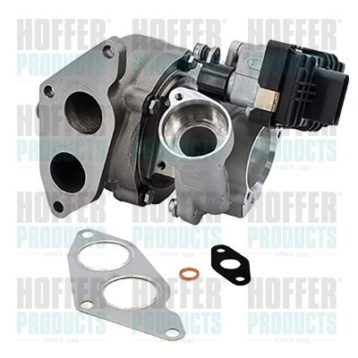 Turbocompresseur, suralimentation HOFFER 6900868