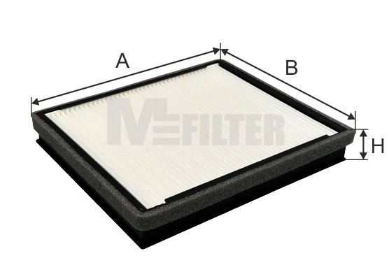 Filtre, air de l'habitacle MFILTER K 9082