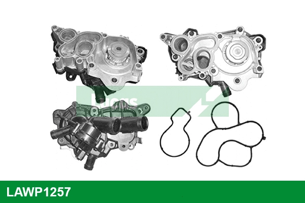 Pompe à eau, refroidissement du moteur LUCAS LAWP1257