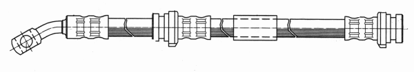 Flexible de frein CEF 511085