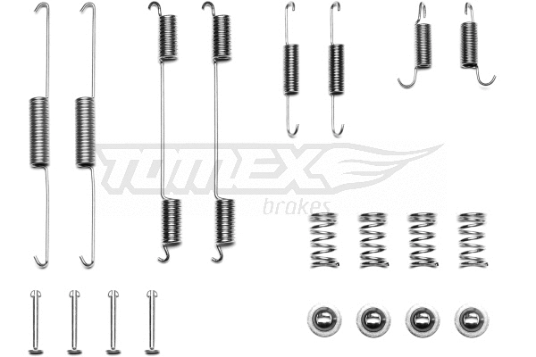 Kit d'accessoires, mâchoire de frein TOMEX Brakes TX 41-79