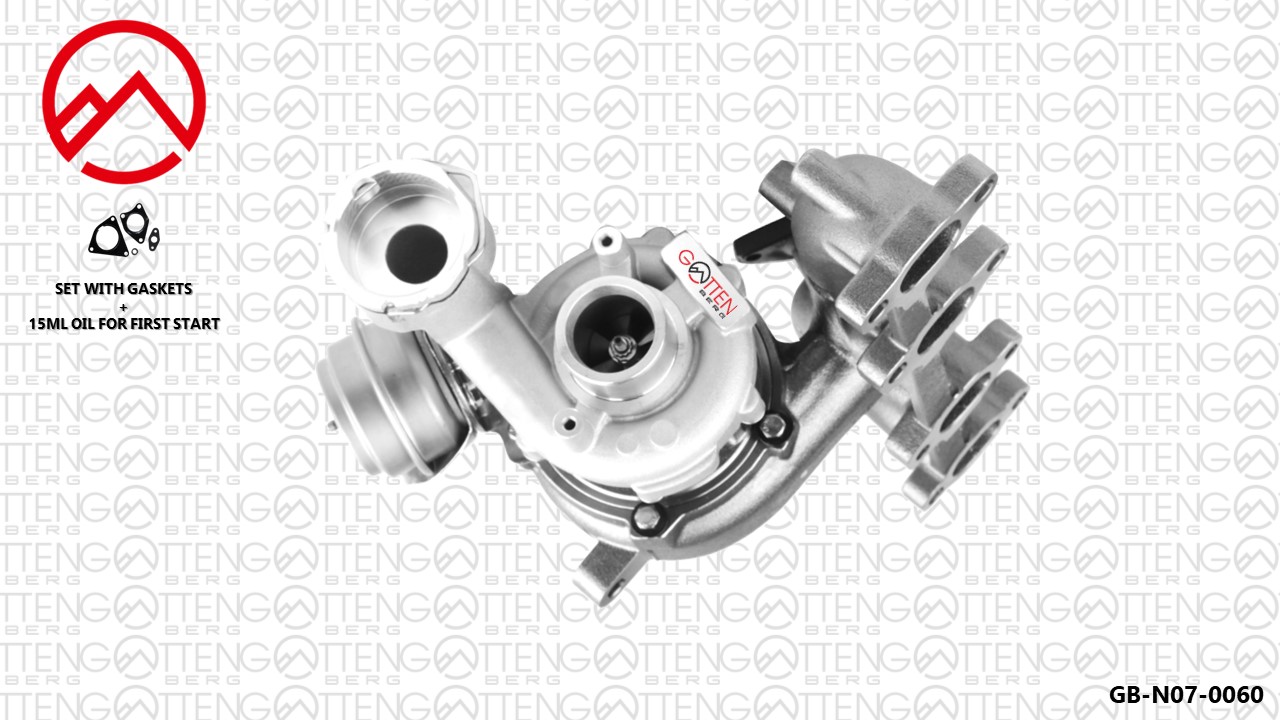 Turbocompresseur, suralimentation OES PARTS GB-N07-0060