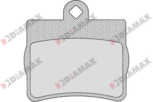 Kit de plaquettes de frein, frein à disque DIAMAX N09145