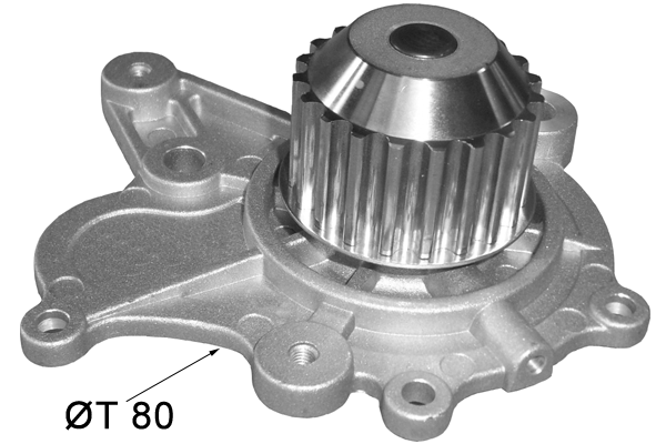 Pompe à eau, refroidissement du moteur TECDRIVE TPAE0074
