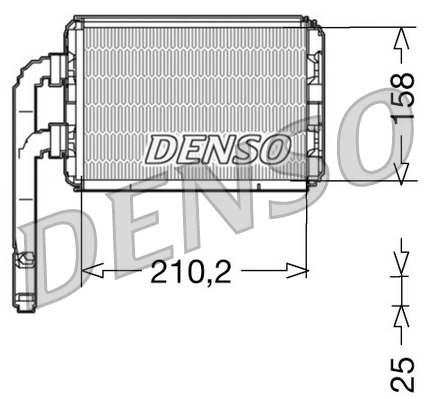 Système de chauffage DENSO DRR23016
