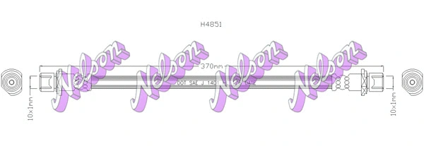 Flexible de frein KAWE H4851