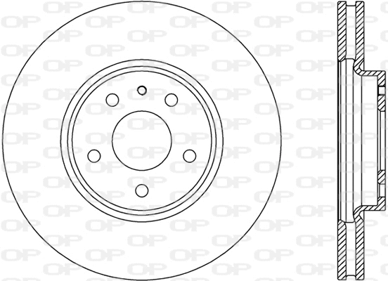Disque de frein OPEN PARTS BDR2790.20