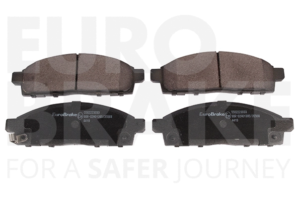 Kit de plaquettes de frein, frein à disque EUROBRAKE 5502223033