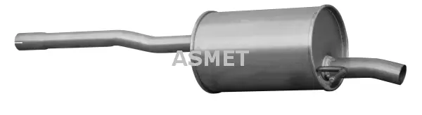 Silencieux arrière ASMET 10.110