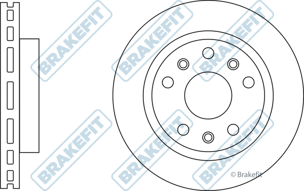 Disque de frein APEC SDK6822