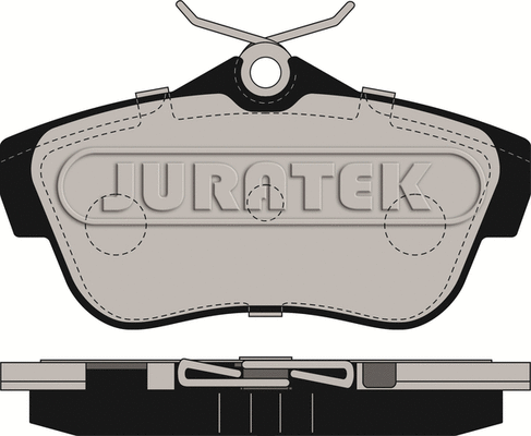 Kit de plaquettes de frein, frein à disque JURATEK JCP148