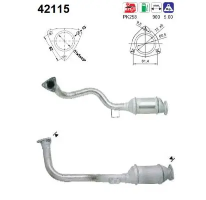 Catalyseur AS 42115
