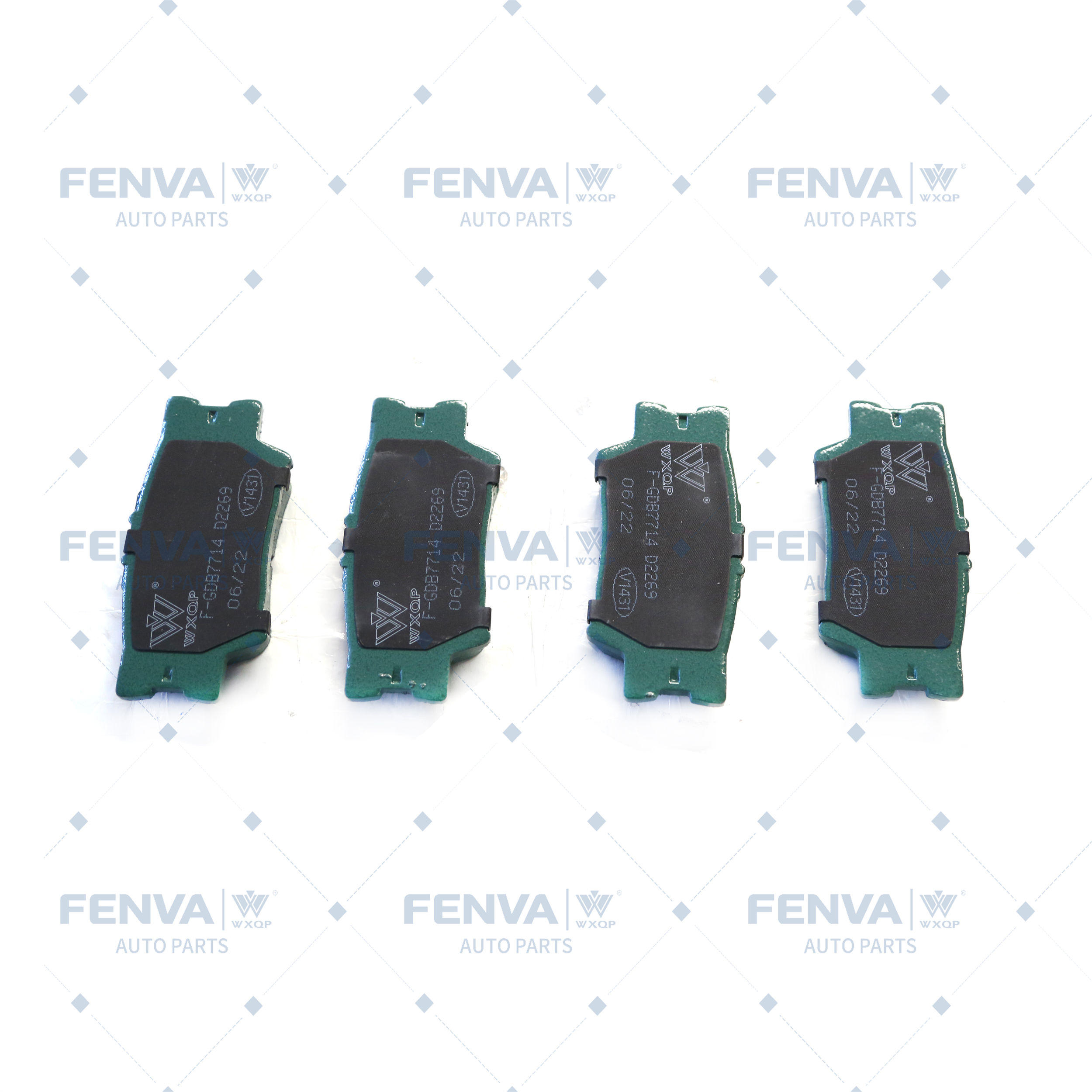 Kit de plaquettes de frein, frein à disque WXQP 40770
