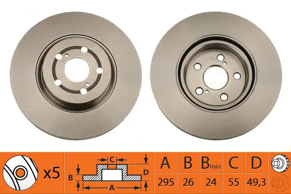 Disque de frein SB BR21138T