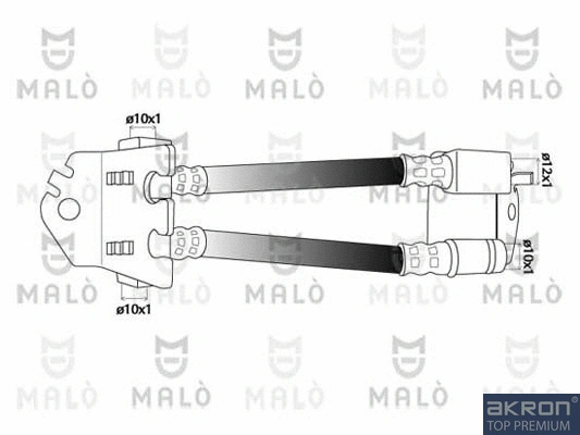 Flexible de frein AKRON-MALÒ 80453