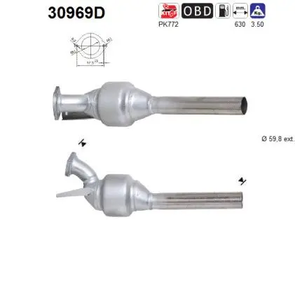 Catalyseur AS 30969D