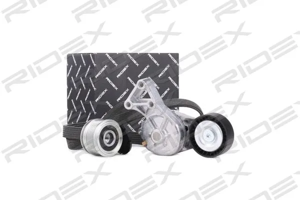 Jeu de courroies trapézoïdales à nervures RIDEX 542R0234