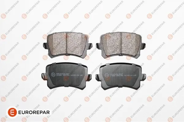 Kit de plaquettes de frein, frein à disque EUROREPAR 1623062680