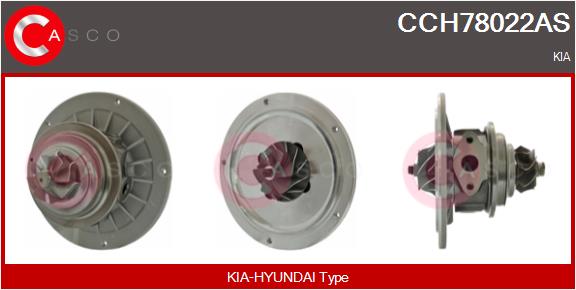 Groupe carter, turbocompresseur CASCO CCH78022AS