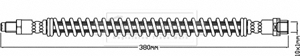 Flexible de frein BORG & BECK BBH8396