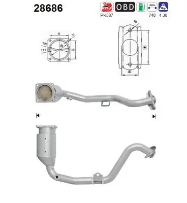 Catalyseur AS 28686