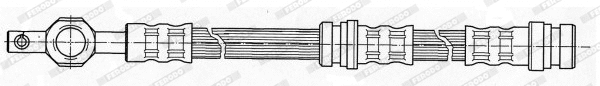 Flexible de frein FERODO FHY3072