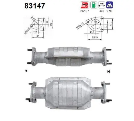 Catalyseur AS 83147