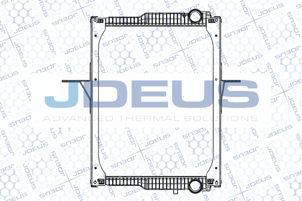 Radiateur, refroidissement du moteur JDEUS M-1230090