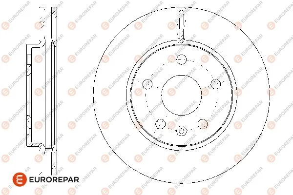 Disque de frein EUROREPAR 1676009580