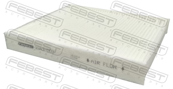 Filtre, air de l'habitacle FEBEST 2343-003