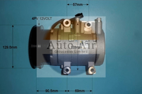 Compresseur, climatisation AUTO AIR GLOUCESTER 14-1028P