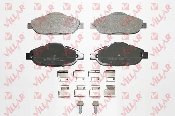 Kit de plaquettes de frein, frein à disque VILLAR 626.1471K