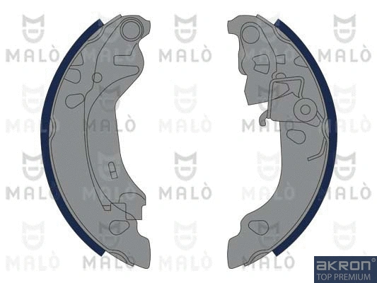 Jeu de mâchoires de frein AKRON-MALÒ 1390076