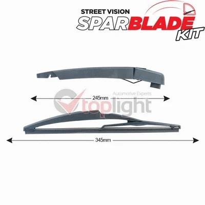 Kit de bras d'essuie-glace, nettoyage des vitres AE TOPLIGHT TRA-P137