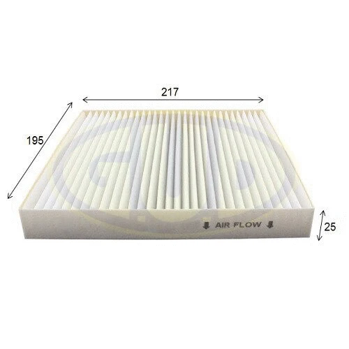 Filtre, air de l'habitacle G.U.D. GCF2227