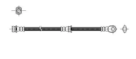 Flexible de frein Technika 49138
