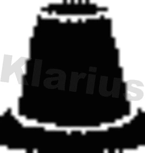 Support, silencieux KLARIUS 420302