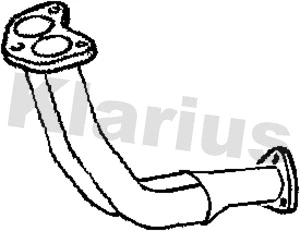 Tuyau d'échappement KLARIUS 301585