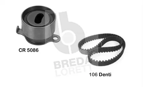 Kit de courroie crantée BREDA LORETT KCD0172