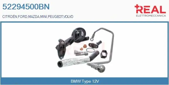 Kit de montage, compresseur REAL 52294500BN
