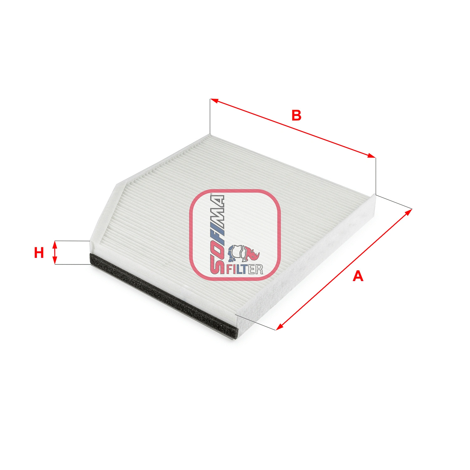 Filtre, air de l'habitacle SOFIMA S 3323 C