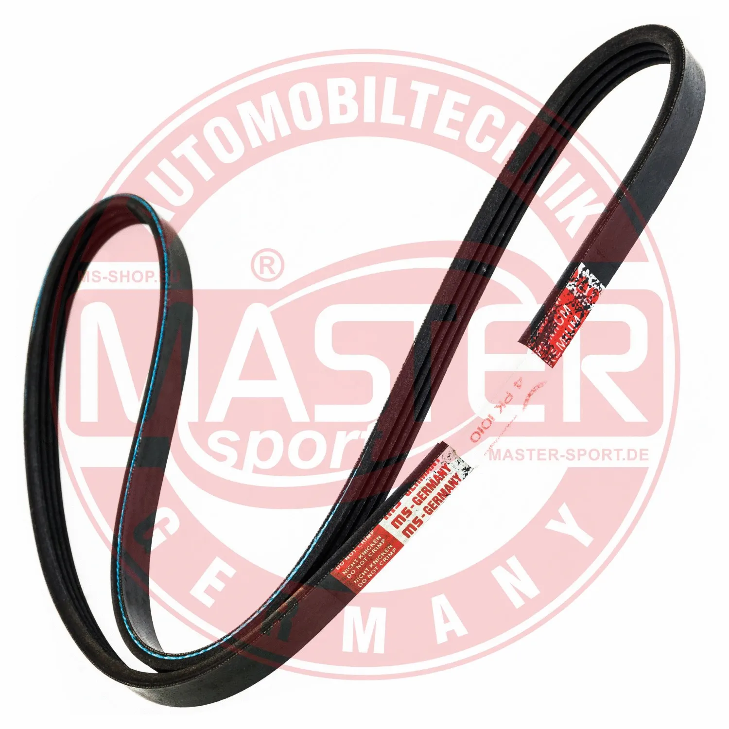 Courroie trapézoïdale à nervures MASTER-SPORT GERMANY 4PK1010-PCS-MS